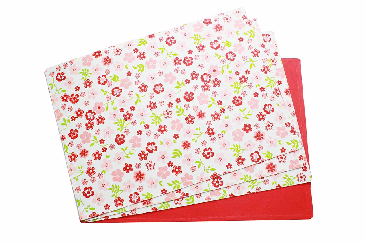 Blossom Fuse Mat (13*18 Inches) Set of 4 Pc